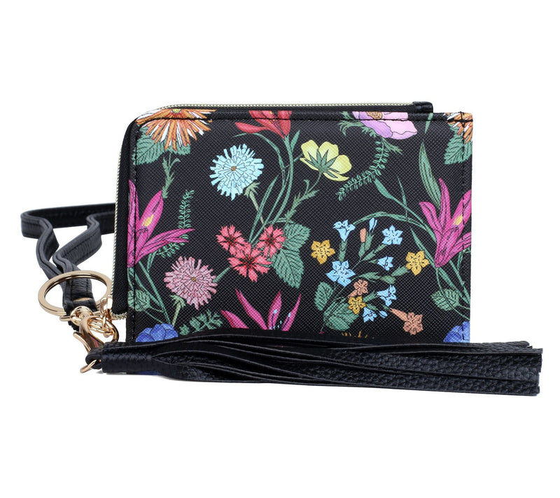 Julia Buxton Pebble Zip Tassel Wristlet & CardHolder — View 18