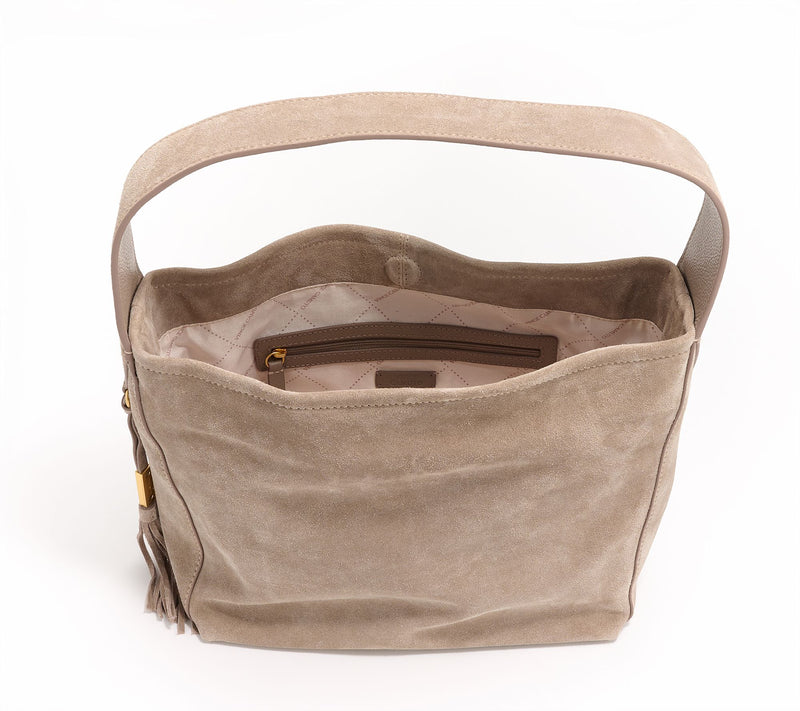 Vince Camuto Leather Aleah Hobo Shoulder Bag — View 3