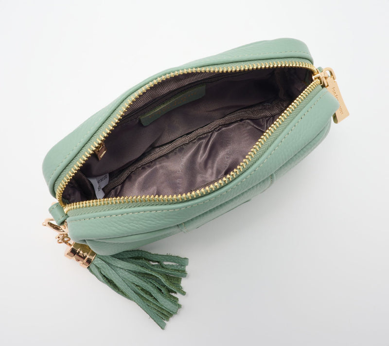 Pom Pom London The City Mini Leather Crossbody Bag with Straps — View 15