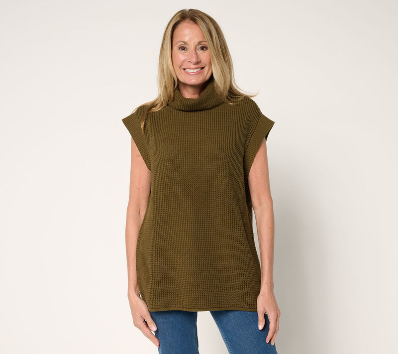 Martha Stewart Signature Sleeveless Pullover Sweater — Main view
