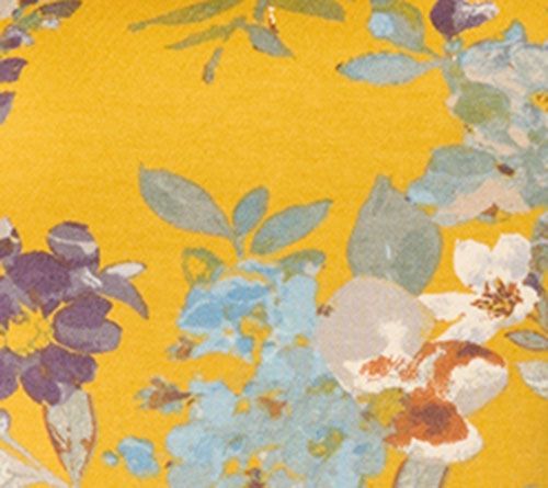 Martha Stewart Signature Floral Printed Mock Neck Top — View 7