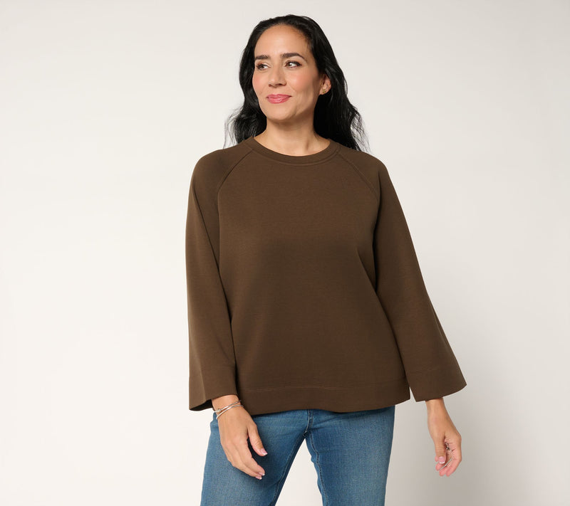 Martha Stewart Signature Comfort Stretch Boxy Modern Top — Main view