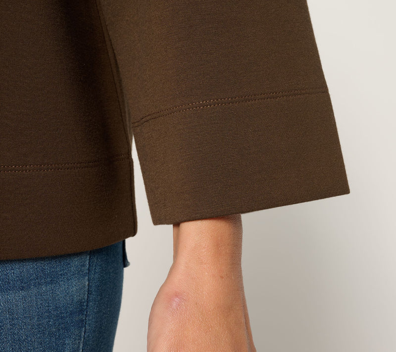 Martha Stewart Signature Comfort Stretch Boxy Modern Top — View 6