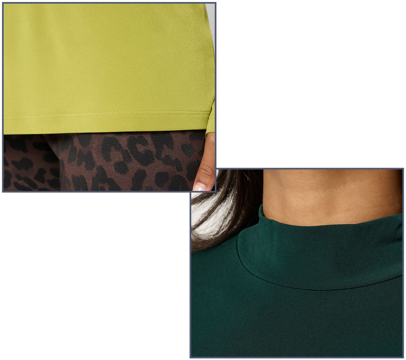 Susan Graver Modern Essentials Set of 2 Liquid Knit Tops — View 6