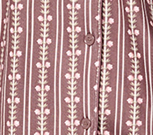Berkshire Homewear 2pc Printed Pointelle Notch Collar Pajama — View 7