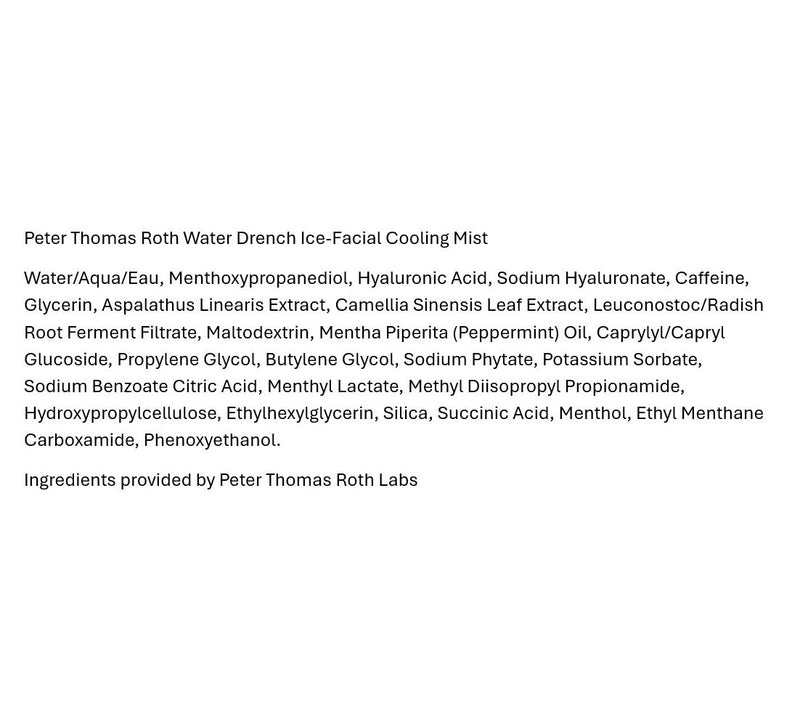 Peter Thomas Roth Water Drench Ice-Facial Cooling Mist — View 3