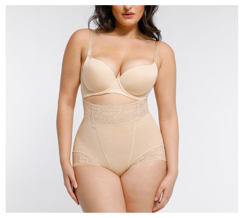 Shapellx AirSlim Mid-Rise Butt-Lifting Shaper Panty — View 10