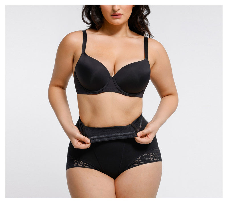 Shapellx AirSlim Mid-Rise Butt-Lifting Shaper Panty — View 2