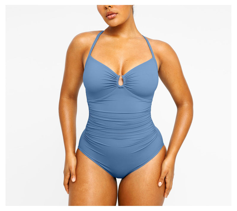 Shapellx Smart Sculpt U-Ring Cut Out Shaping Swimsuit — View 13