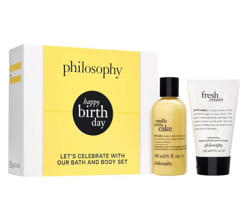 philosophy 2-piece happy birthday set — Main view