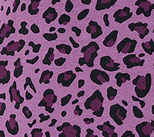 Belle by Kim Gravel Faux Leather Trim Leopard Top — View 6
