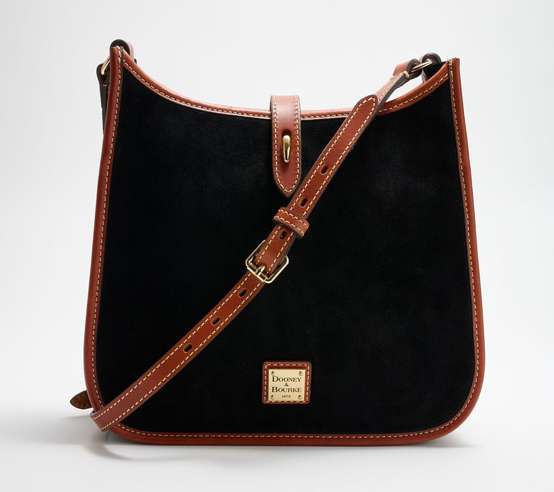 Dooney & Bourke Suede Messenger Crossbody — View 11