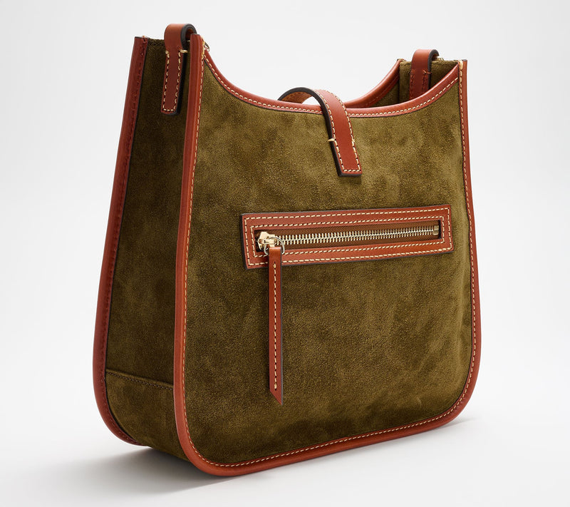 Dooney & Bourke Suede Messenger Crossbody — View 2