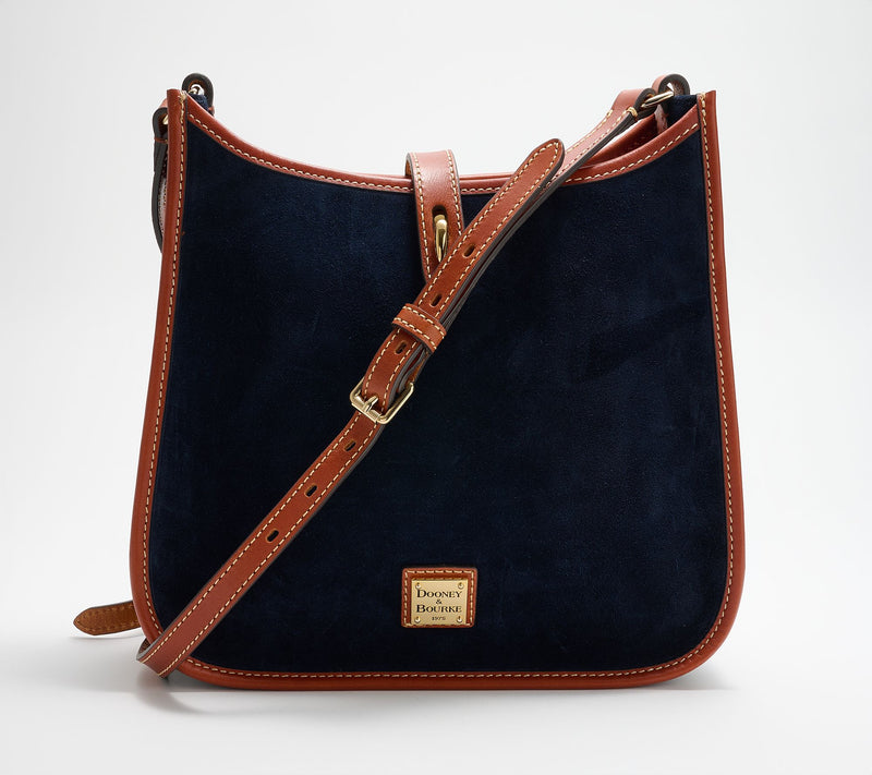 Dooney & Bourke Suede Messenger Crossbody — View 12