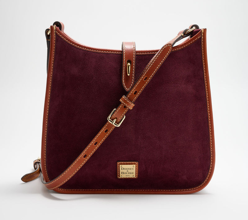 Dooney & Bourke Suede Messenger Crossbody — View 13