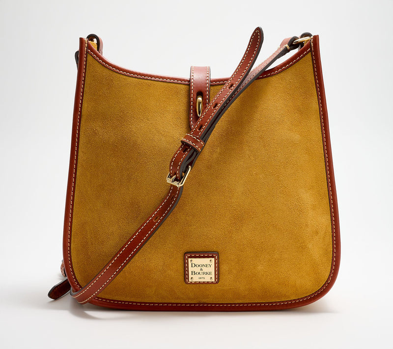 Dooney & Bourke Suede Messenger Crossbody — View 14