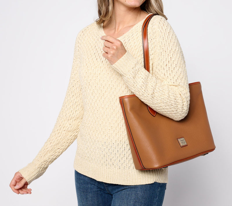 Dooney & Bourke Pebble Leather Tote — View 4
