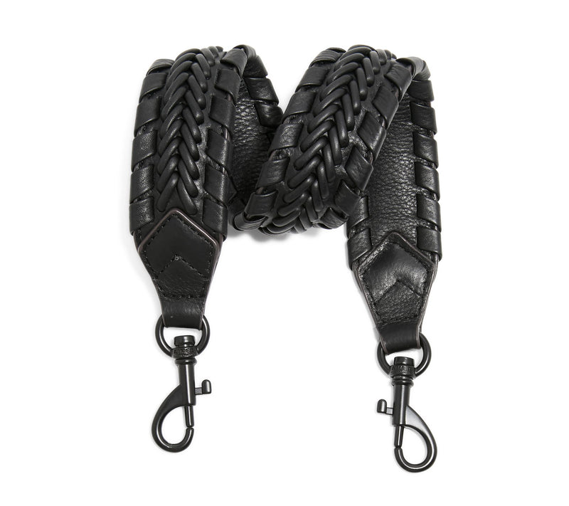 Aimee Kestenberg All For Love Leather Braided Purse Strap — View 3