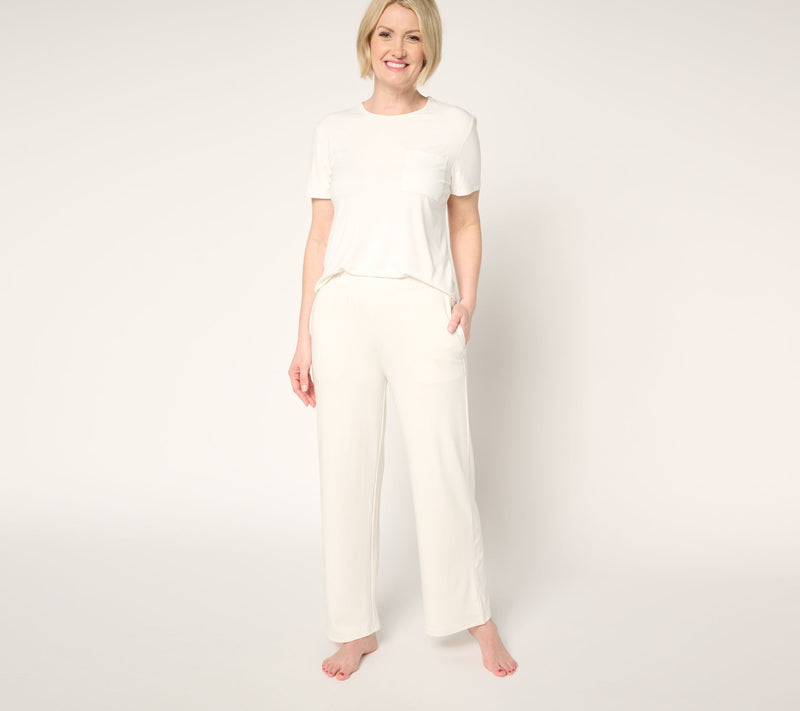 Cozy Earth Women's Wide Leg Pull On Pant — View 12