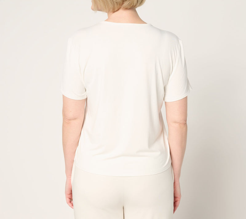 Cozy Earth Women's Bamboo Lounge Tee — View 13