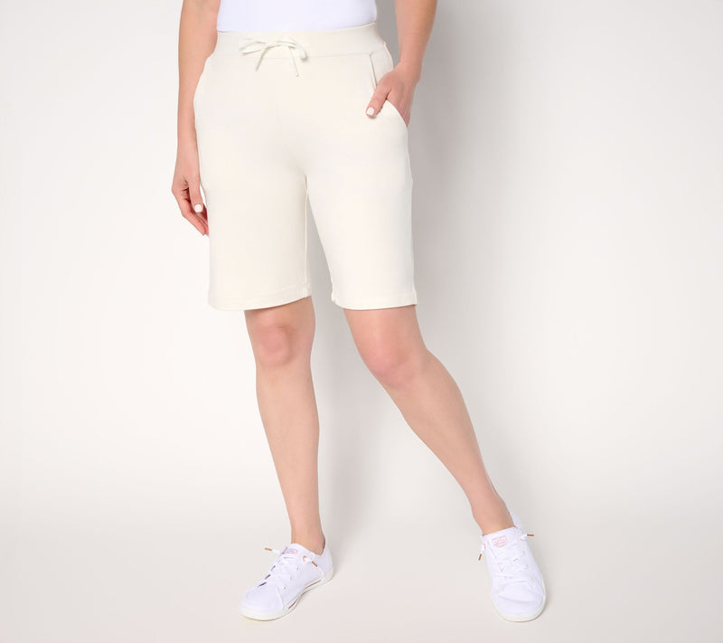 Cozy Earth Women's Bamboo Bermuda Shorts — View 11