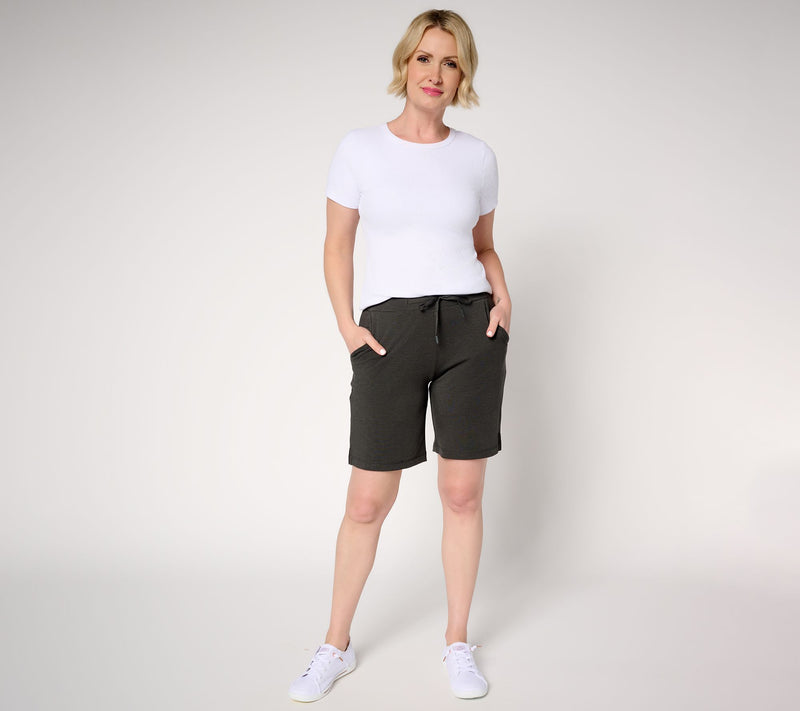 Cozy Earth Women's Bamboo Bermuda Shorts — View 6