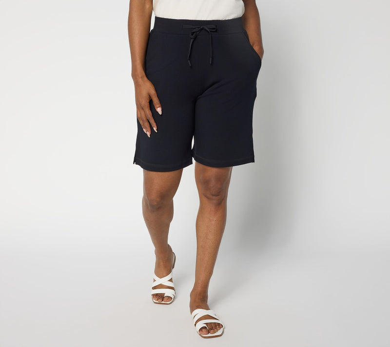 Cozy Earth Women's Bamboo Bermuda Shorts — Main view