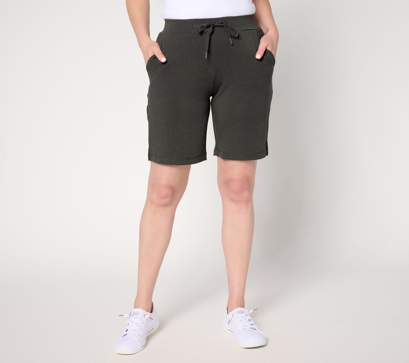 Cozy Earth Women's Bamboo Bermuda Shorts — View 13