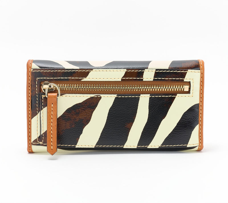 Dooney & Bourke Florentine Leather Continental Clutch — View 2