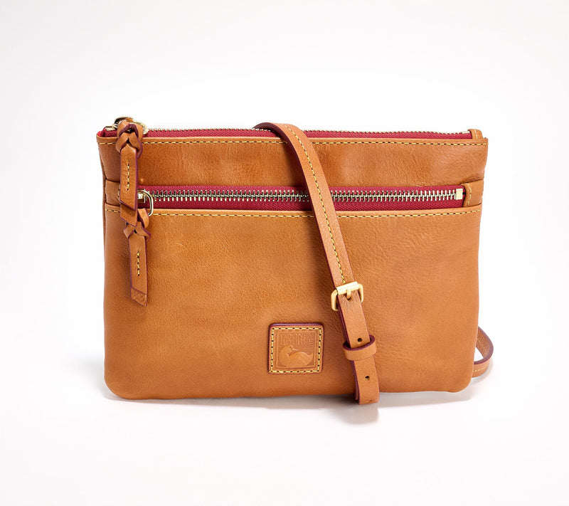 Dooney & Bourke Florentine Leather Patsy Crossbody — View 15