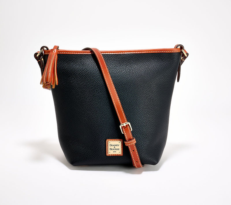 Dooney & Bourke Pebble Leather Hobo Crossbody — View 13