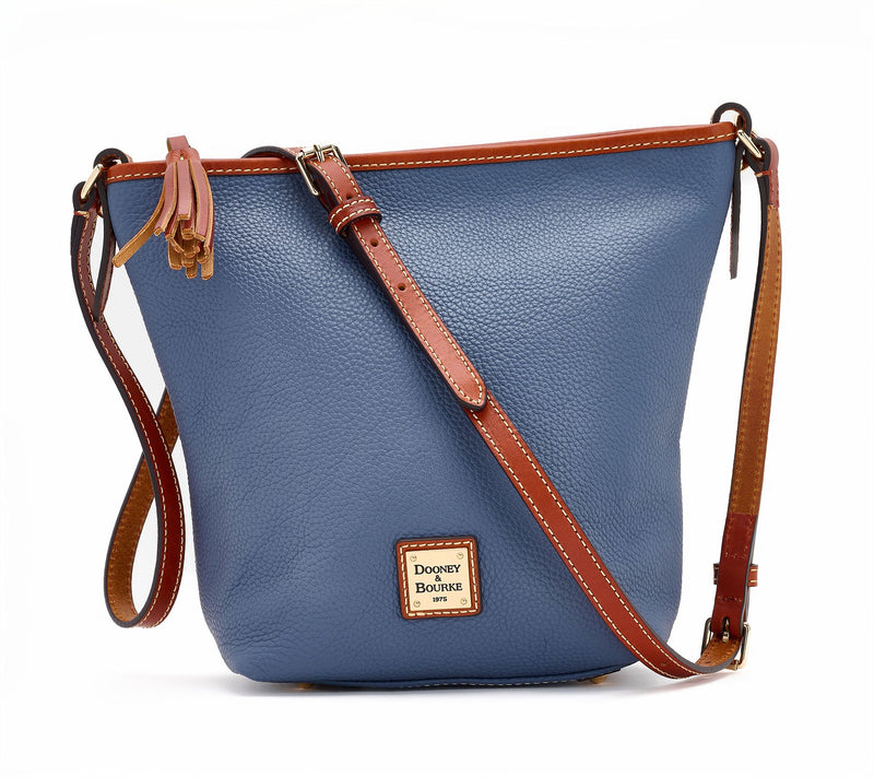 Dooney & Bourke Pebble Leather Hobo Crossbody — View 14