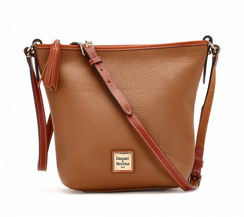 Dooney & Bourke Pebble Leather Hobo Crossbody — View 15
