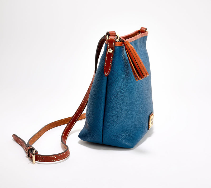 Dooney & Bourke Pebble Leather Hobo Crossbody — View 2