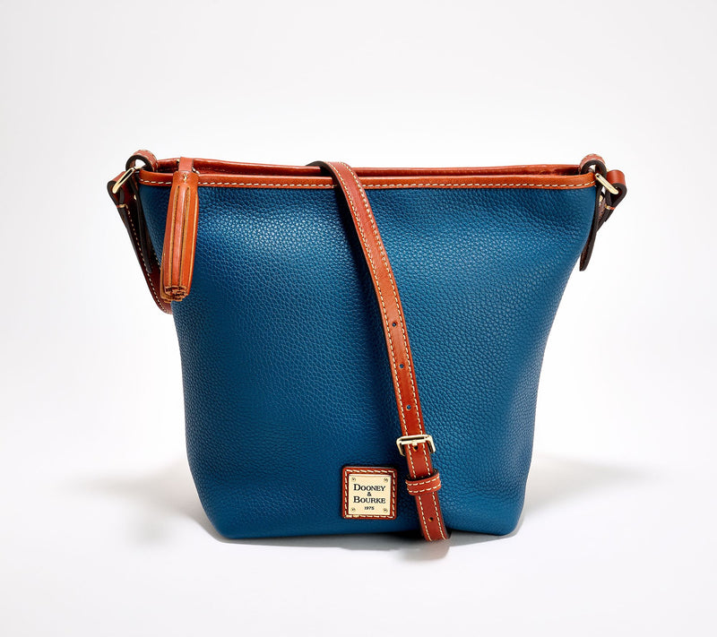 Dooney & Bourke Pebble Leather Hobo Crossbody — Main view