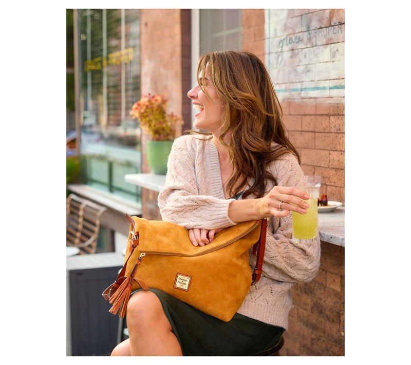 Dooney & Bourke Suede Dixon Crossbody — View 12