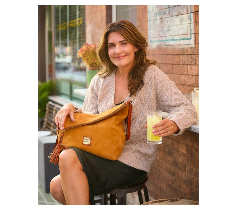 Dooney & Bourke Suede Dixon Crossbody — View 11