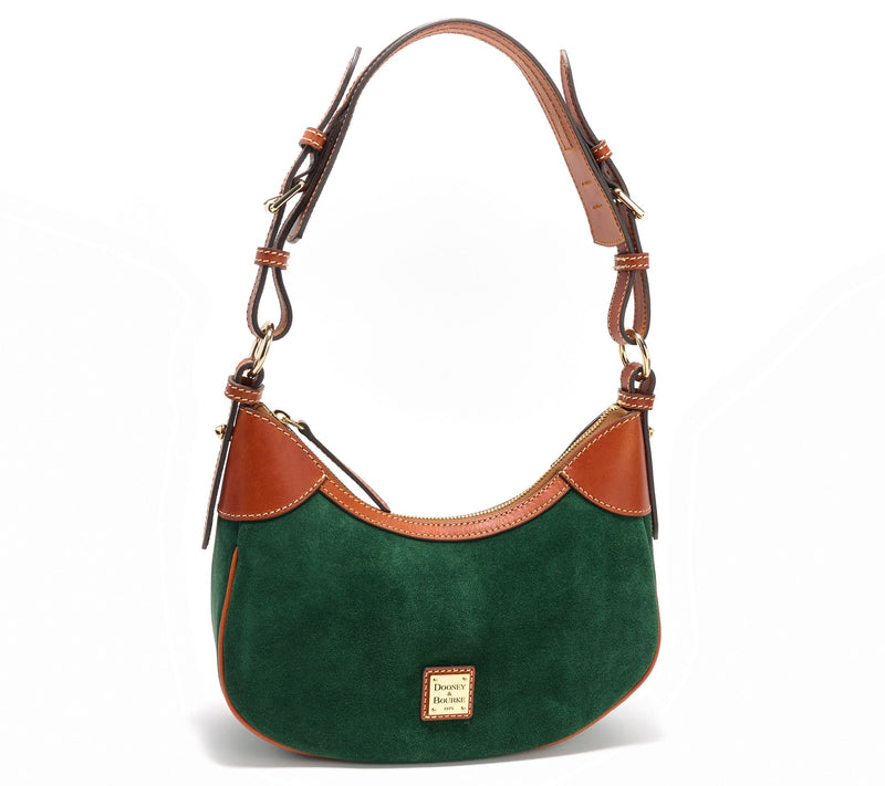 Dooney & Bourke Suede Small Hobo Shoulder Bag — View 2