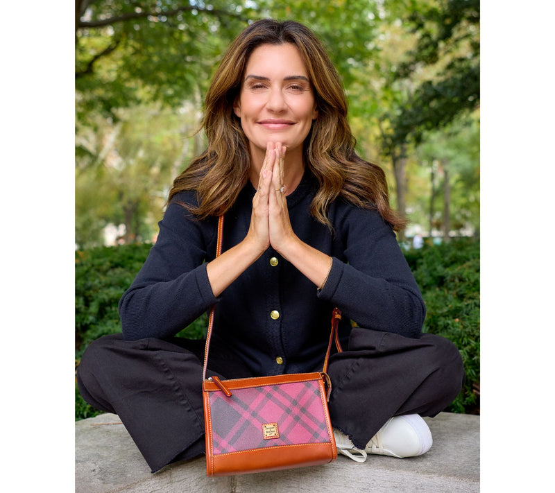 Dooney & Bourke Coated Cotton Sutherland Zip Crossbody — View 5