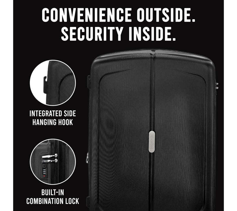 IZOD Mateo ABS 3-Piece Spinner Luggage Set - 20/24/28" — View 6