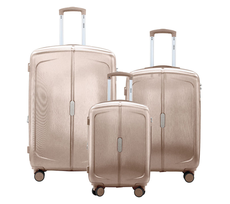 IZOD Mateo ABS 3-Piece Spinner Luggage Set - 20/24/28" — View 17