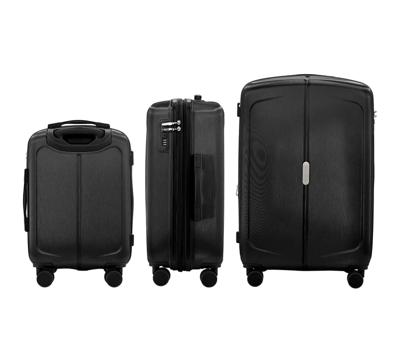 IZOD Mateo ABS 3-Piece Spinner Luggage Set - 20/24/28" — View 4