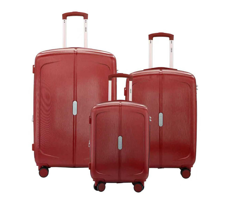 IZOD Mateo ABS 3-Piece Spinner Luggage Set - 20/24/28" — View 20