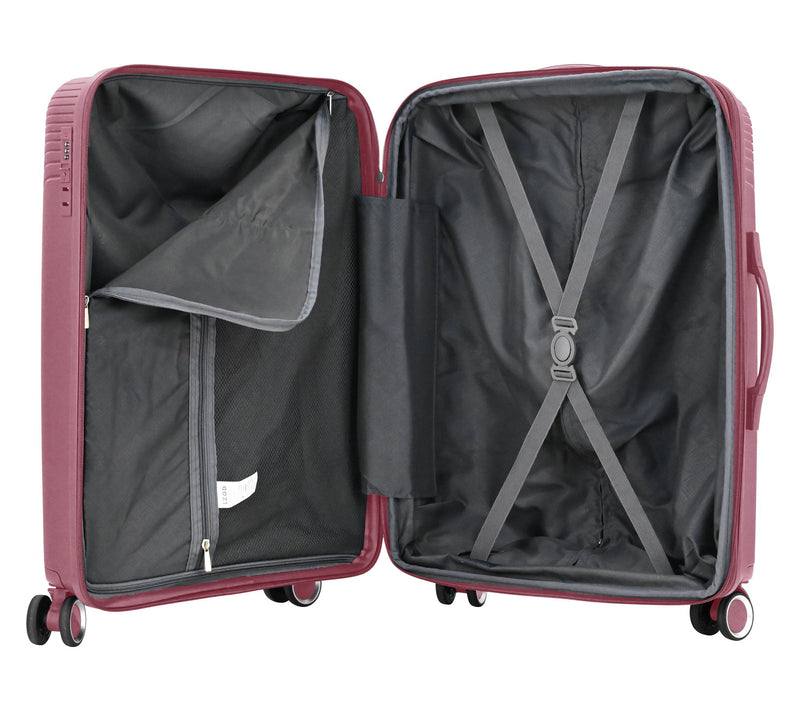 IZOD Sabina Lightweight Polycarbonate 3-Piece Luggage Set — View 6