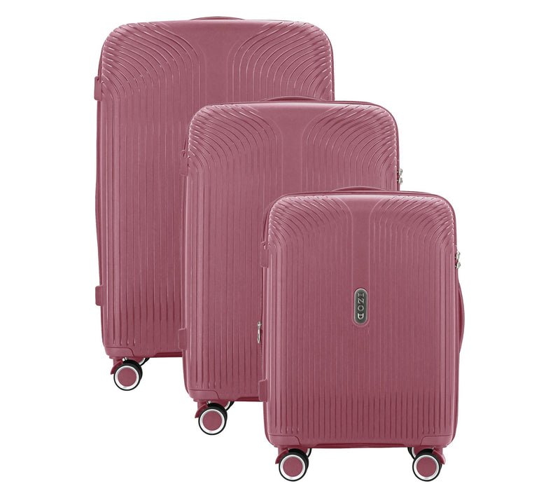 IZOD Sabina Lightweight Polycarbonate 3-Piece Luggage Set — View 5
