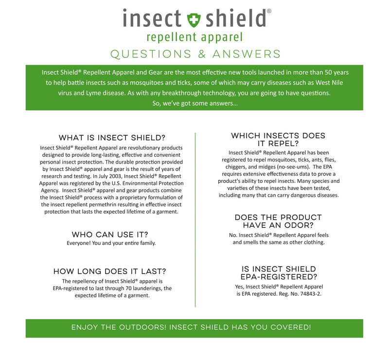Hadley Wren Classic Insect Shield 30"x70" Scarf — View 7