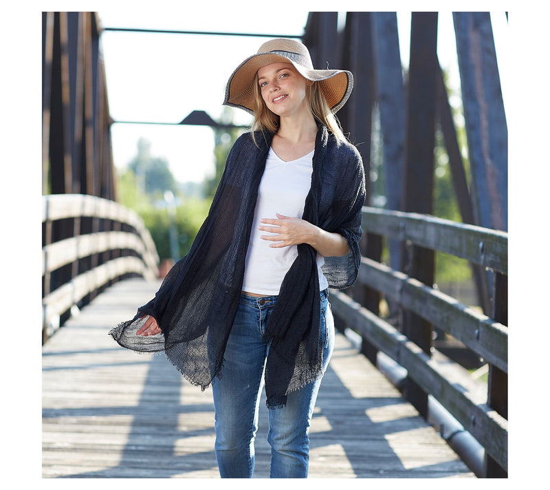 Hadley Wren Classic Insect Shield 30"x70" Scarf — View 4