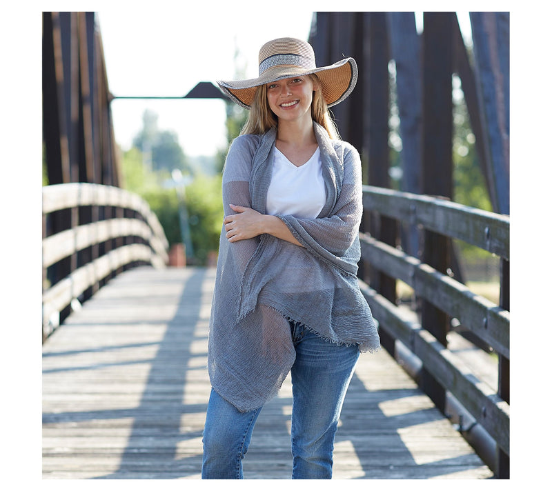 Hadley Wren Classic Insect Shield 30"x70" Scarf — View 6