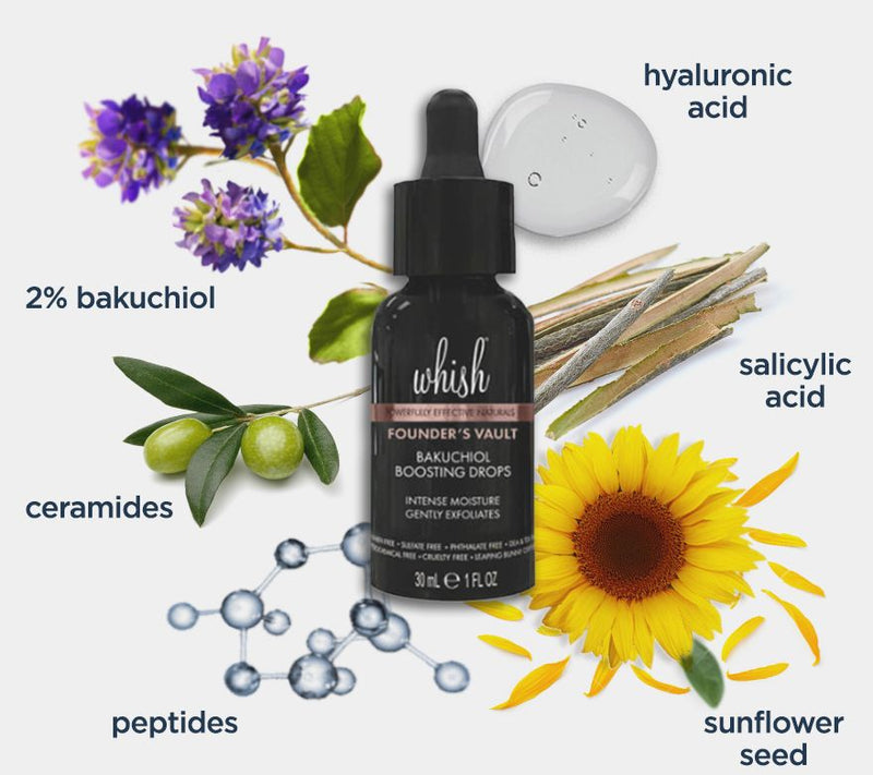 Whish Founders Vault Bakuchiol Boosting Drops 4oz — View 4