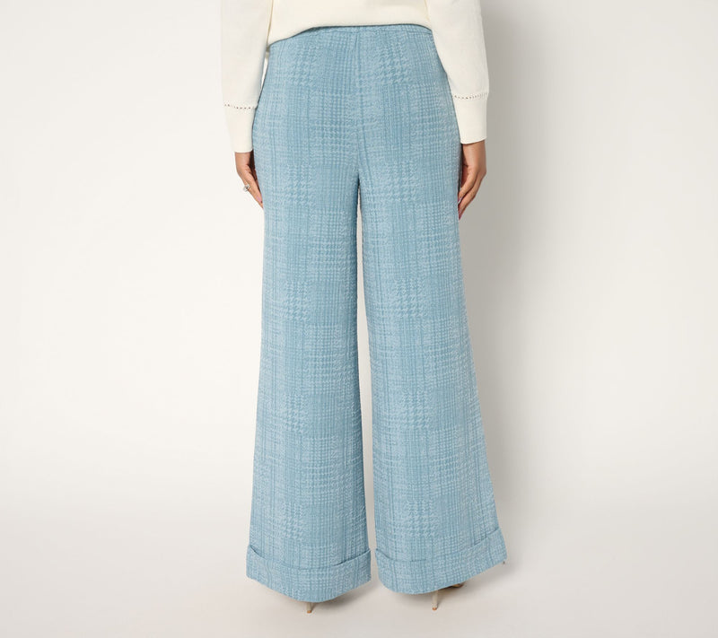 BEAUTIFUL by Lawrence Zarian Regular Textured Knit Trouser — View 12